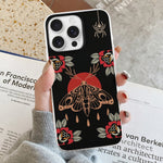 Vintage Death Moth Print - Phone Case