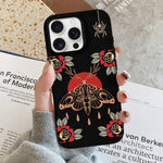 Vintage Death Moth Print - Phone Case