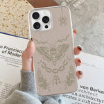 Classic Death Moth Print - Phone Case