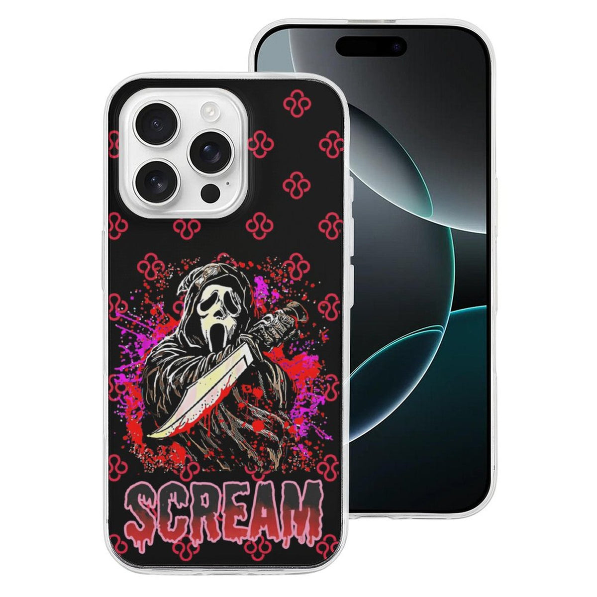 Horror Ghostface Print - Phone Case