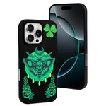 Shamrock Death Moth Print - Phone Case
