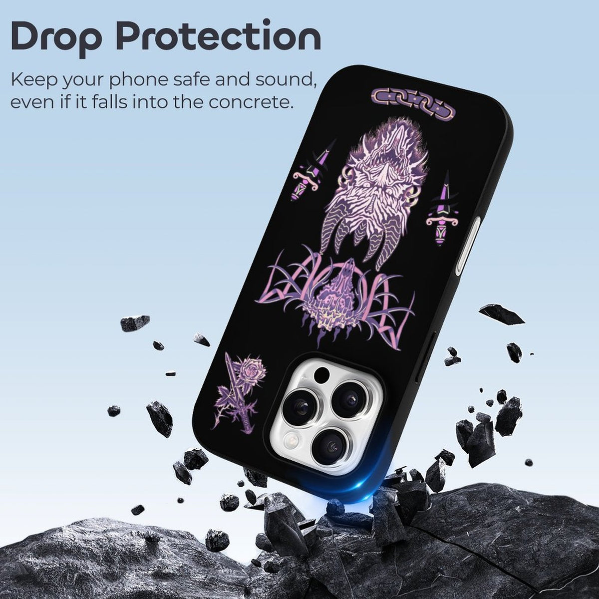 Unisex Goat Print - Phone Case