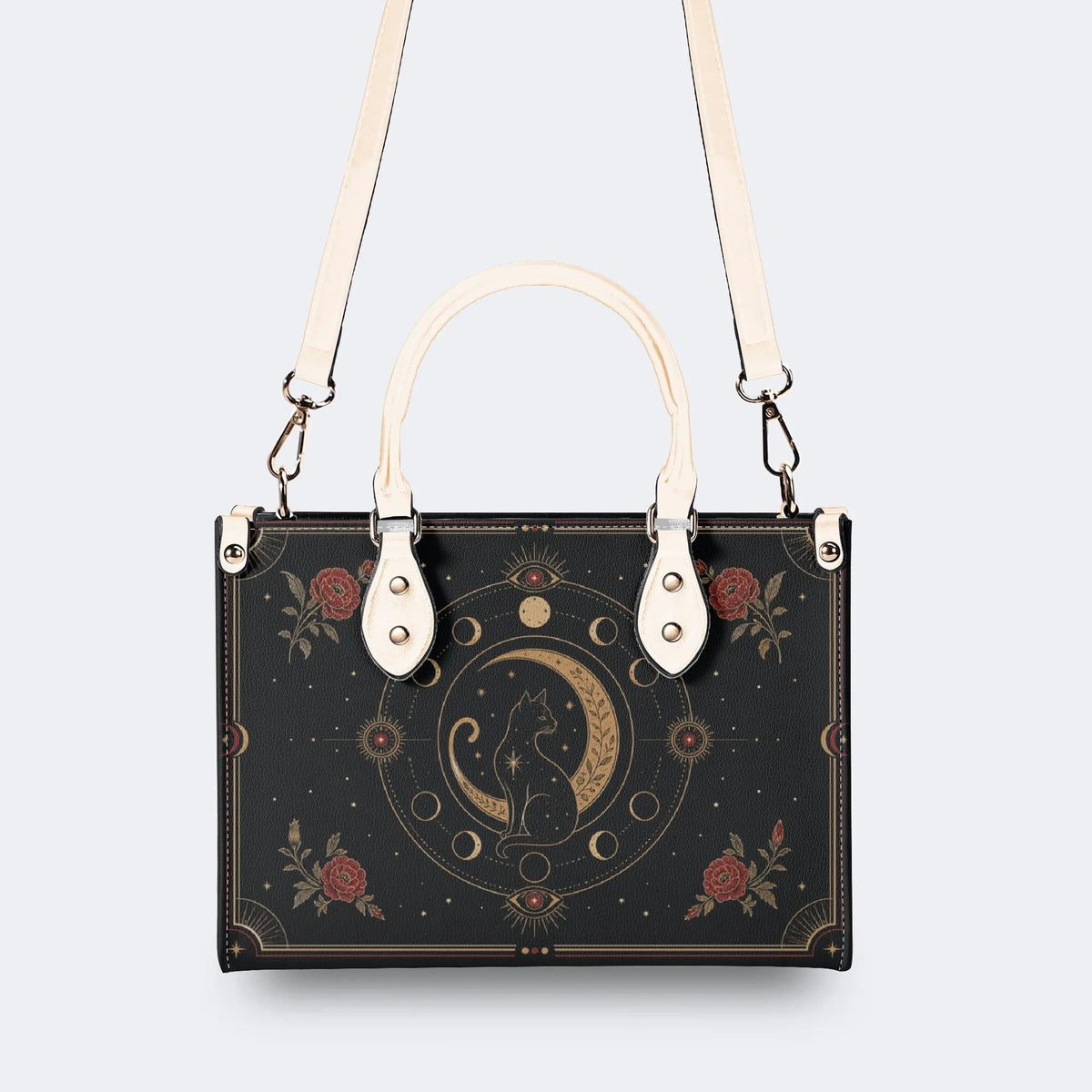 Tarot Cat Print Handbag Factory Direct Sales