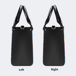 Colorful Moth Print Handbag Factory Direct Sales