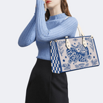 Abstract Tiger Print Handbag Factory Direct Sales_07