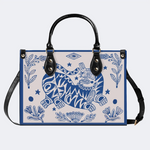 Abstract Tiger Print Handbag Factory Direct Sales