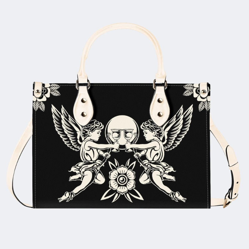 Angel Print Handbag Factory Direct Sales