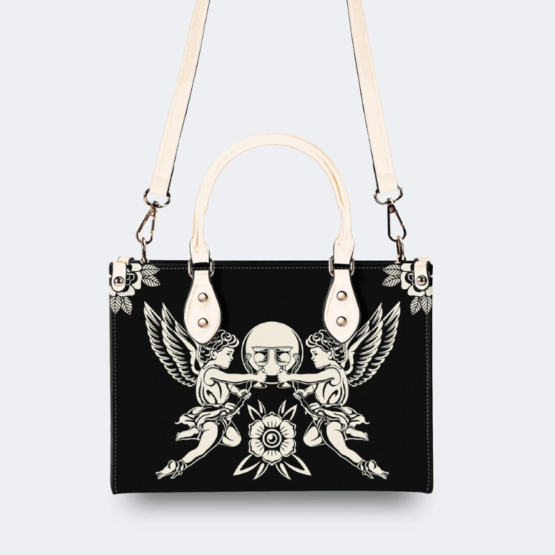 Angel Print Handbag Factory Direct Sales