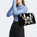 Angel Print Handbag Factory Direct Sales