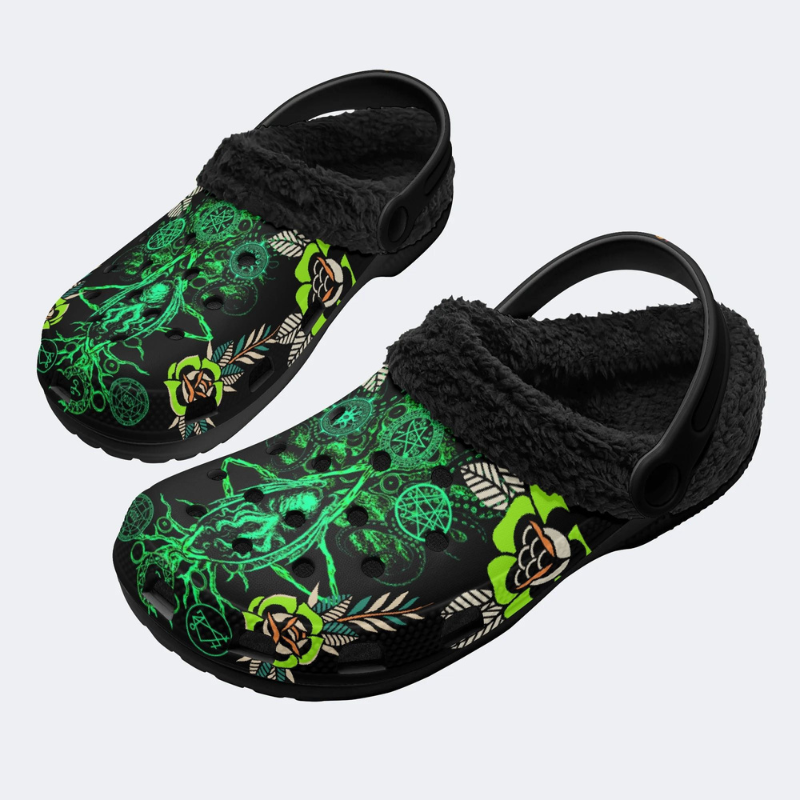 Biochemical Squid Print Slippers/Sandals