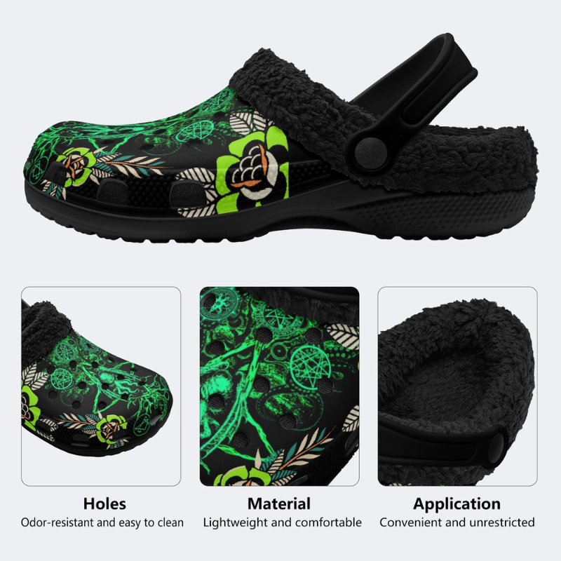 Biochemical Squid Print Slippers/Sandals