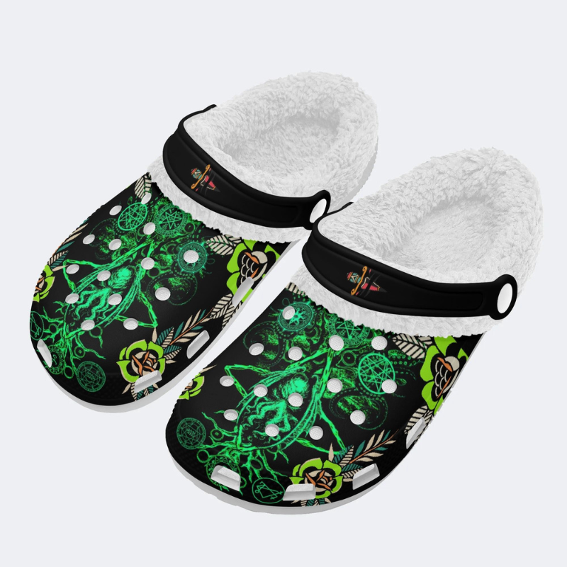 Biochemical Squid Print Slippers/Sandals