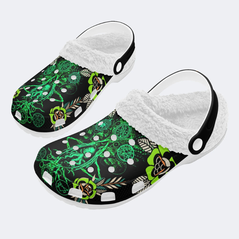 Biochemical Squid Print Slippers/Sandals