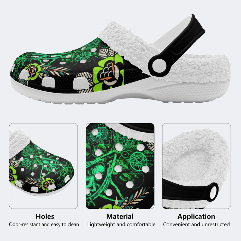 Biochemical Squid Print Slippers/Sandals