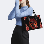 Black Panther Wearing A Collar Handbag Factory Direct Sales