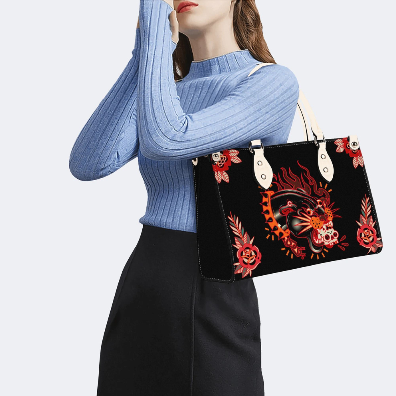 Black Panther Wearing A Collar Handbag Factory Direct Sales