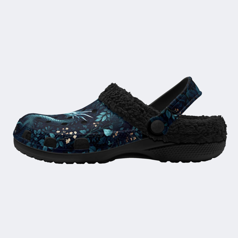 Blue Dragon Print Slippers/Sandals Factory direct sales
