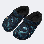 Blue Dragon Print Slippers/Sandals Factory direct sales