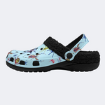 Blue Spider Print Slippers/Sandals Factory Direct Sales