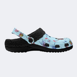 Blue Spider Print Slippers/Sandals Factory Direct Sales