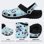 Blue Spider Print Slippers/Sandals Factory Direct Sales