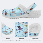 Blue Spider Print Slippers/Sandals Factory Direct Sales