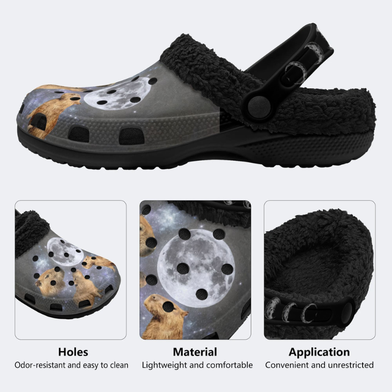 Capybara And The Starry Sky Slippers/Sandals Factory Direct Sales