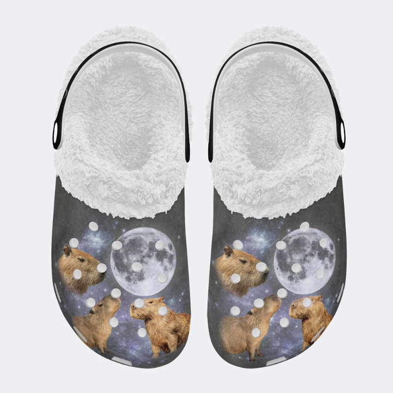 Capybara And The Starry Sky Slippers/Sandals Factory Direct Sales