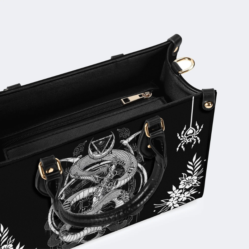 Coiled Snake Print Handbag Factory Direct Sales