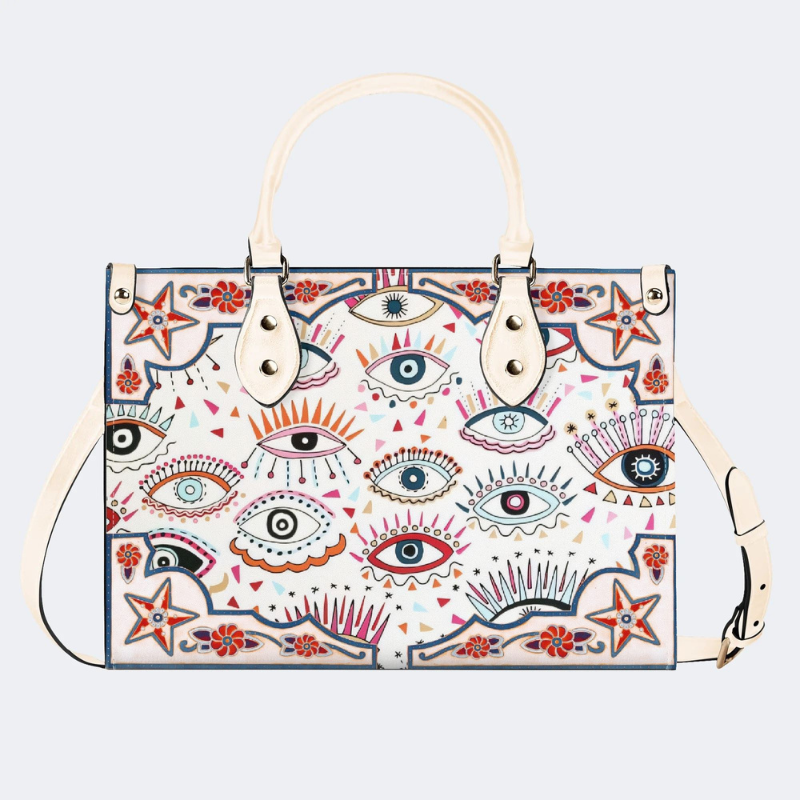 Colorful Eye Print Handbag Factory Direct Sales_01