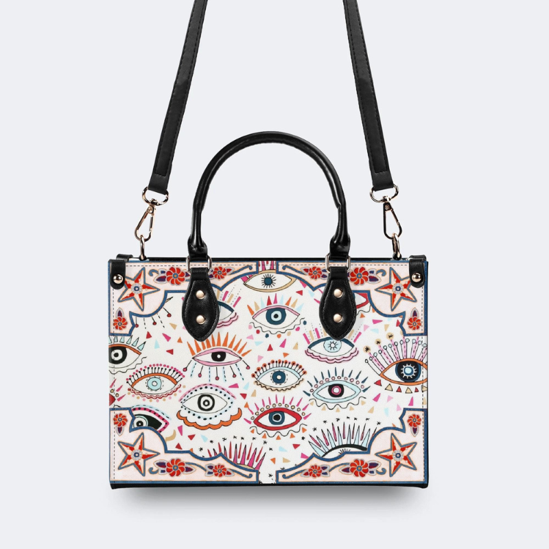 Colorful Eye Print Handbag Factory Direct Sales_02