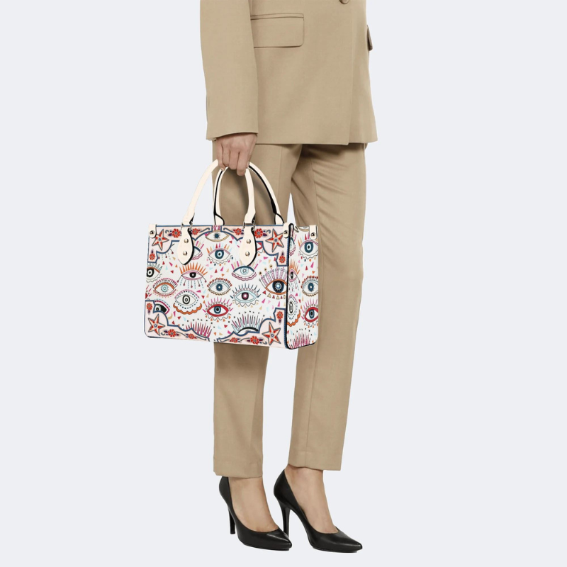 Colorful Eye Print Handbag Factory Direct Sales_09