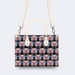Colorful Moth Print Handbag Factory Direct Sales_03