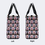 Colorful Moth Print Handbag Factory Direct Sales_04