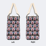 Colorful Moth Print Handbag Factory Direct Sales_05