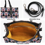 Colorful Moth Print Handbag Factory Direct Sales_12