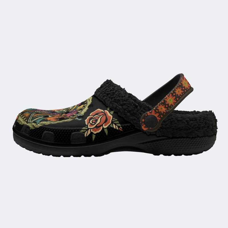 Comfortable I Love Q York Fur Lined Slippers/Sandals_01