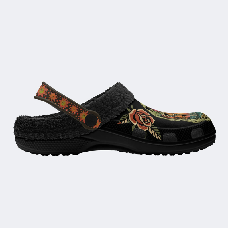 Comfortable I Love Q York Fur Lined Slippers/Sandals_02