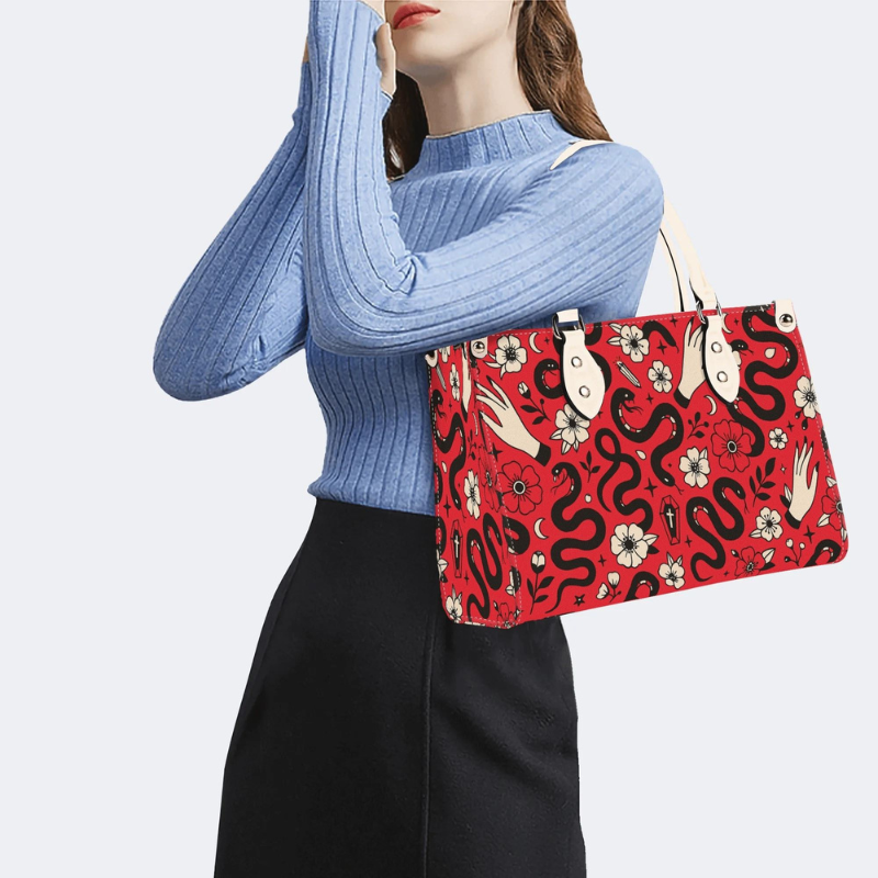 Crimson Serpent Sanctum Handbag Factory Direct Sales_07