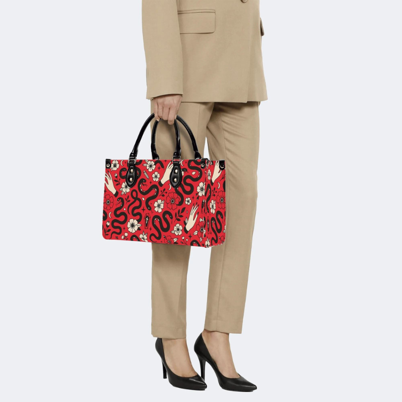 Crimson Serpent Sanctum Handbag Factory Direct Sales_08