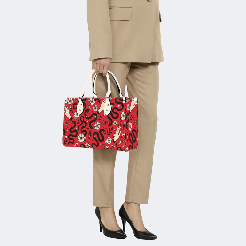 Crimson Serpent Sanctum Handbag Factory Direct Sales_09