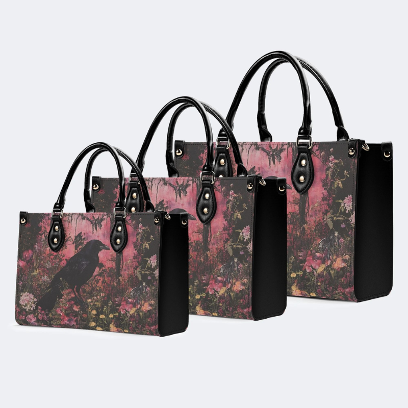 Crow In The Flowers Handbag Factory Direct Sales_13