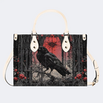 Crow On The Rose Tree Handbag Factory Direct Sales_01