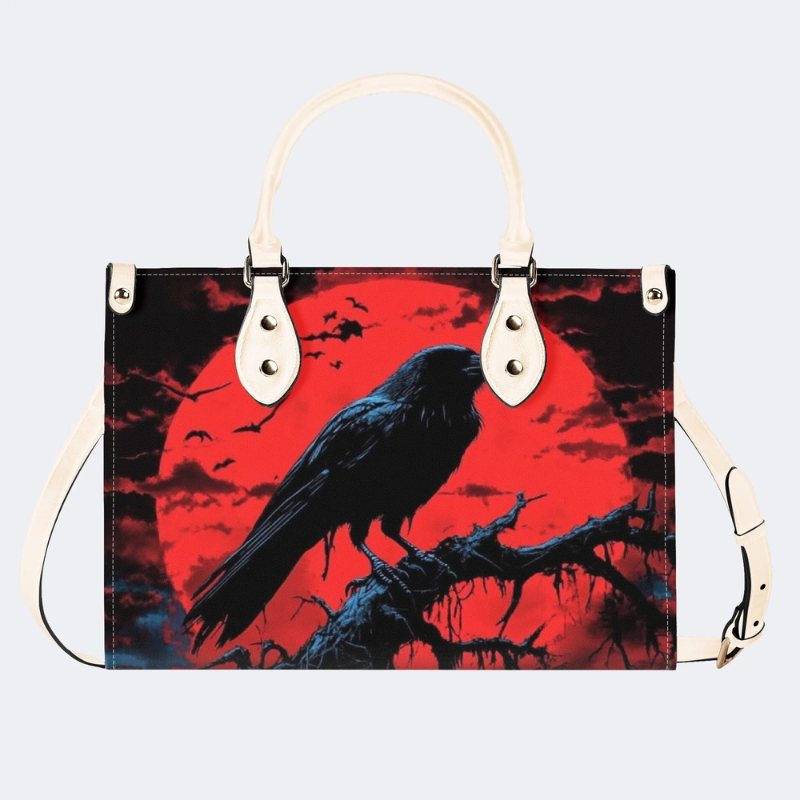 Crows At Sunset Handbag Factory Direct Sales_01