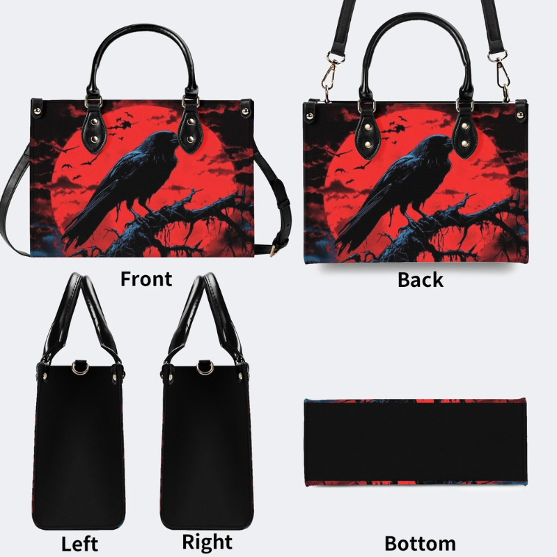 Crows At Sunset Handbag Factory Direct Sales_10