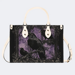 Crows Under The Purple Sky Handbag Factory Direct Sales_01