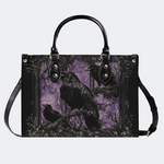 Crows Under The Purple Sky Handbag Factory Direct Sales