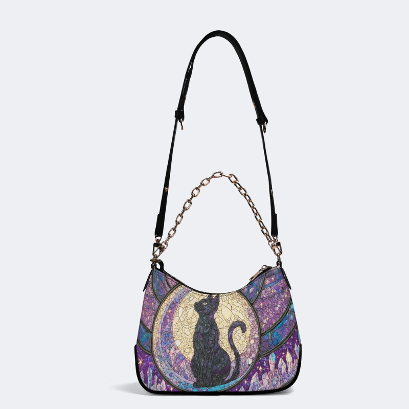 Crystal Moon Cat Leather Crossbody Bag_04