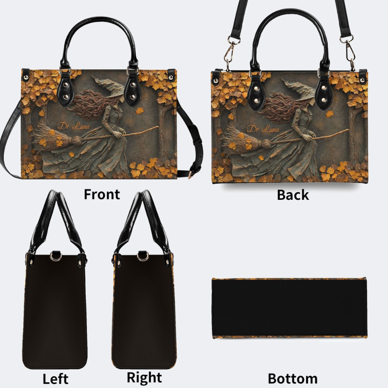Customizable Name Witch Handbag Factory Direct Sales