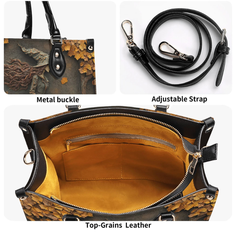 Customizable Name Witch Handbag Factory Direct Sales